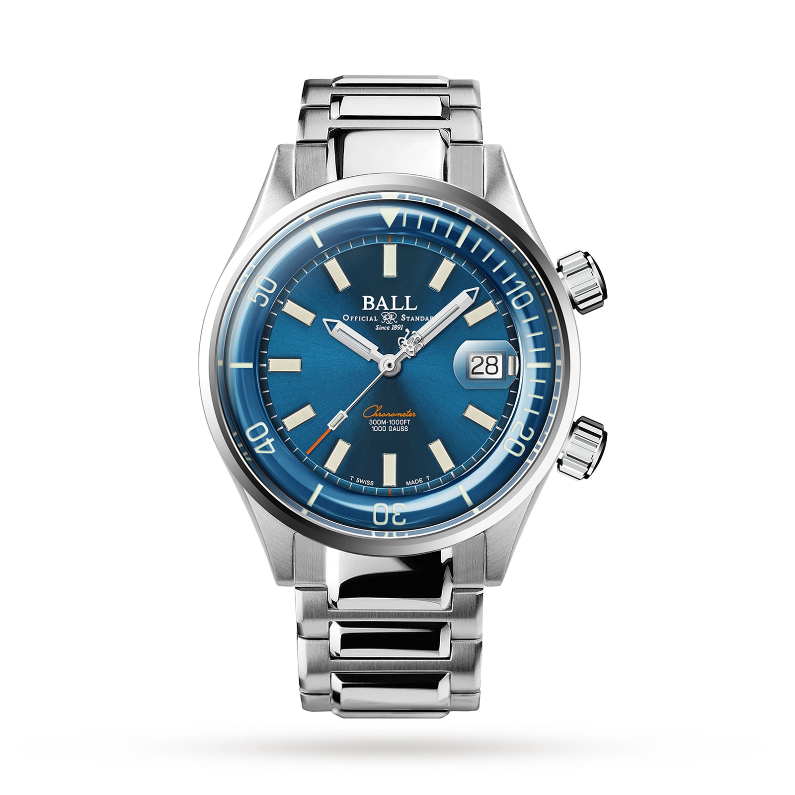 Engineer Master II Diver Chronometer 42mm Mens Watch Blue