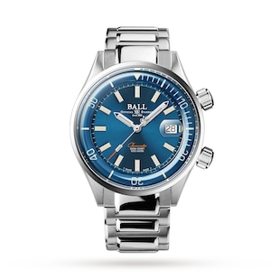 BALL Engineer Master II Diver Chronometer 42mm Mens Watch Blue