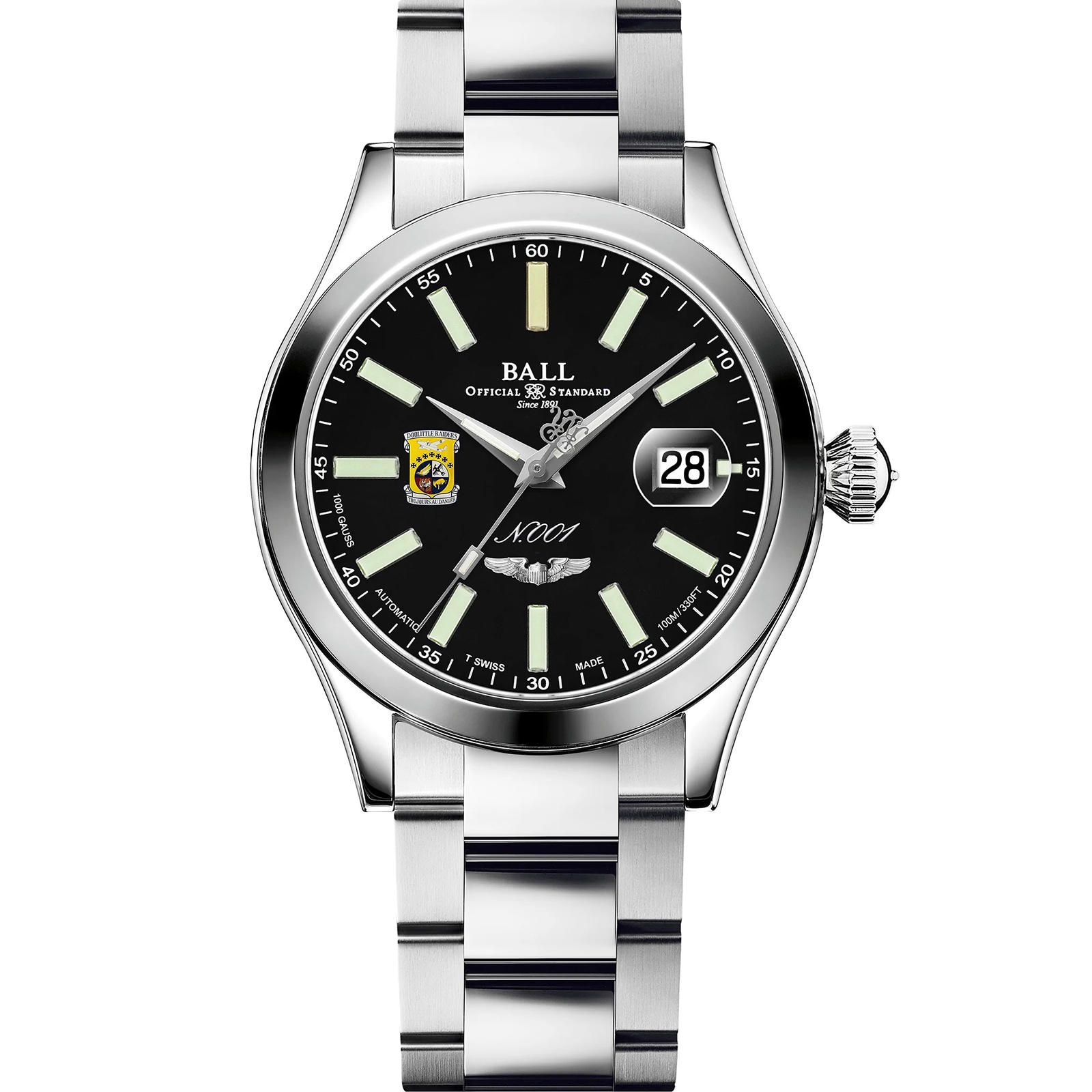 BALL Engineer Master II Doolittle Raiders 40mm Mens Black