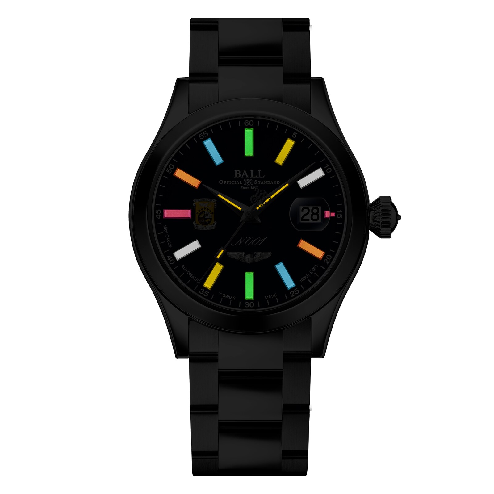 BALL Engineer Master II Doolittle Raiders 40mm Mens Blue BALL Engineer Master II Doolittle Raiders 40mm Mens Blue