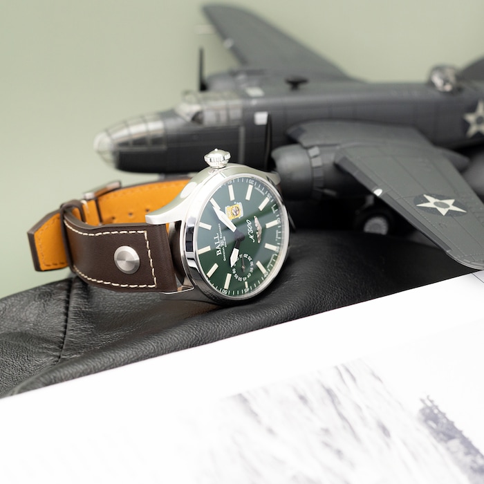 BALL Engineer Master II Doolittle Raiders 46mm Mens Watch Green