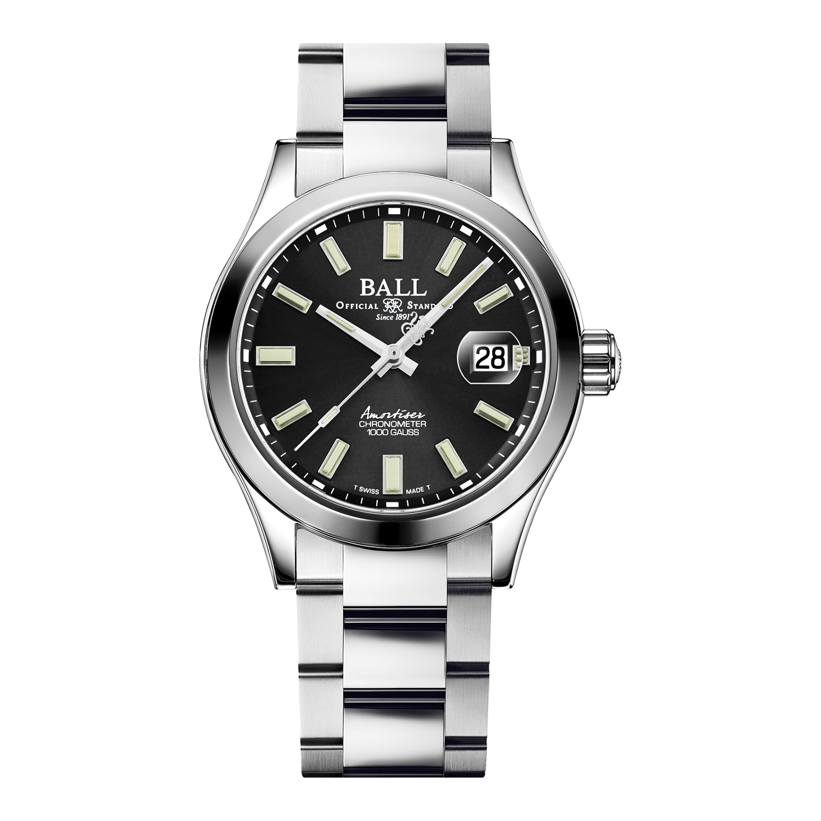 BALL Engineer Master II Endurance 1917 40mm Mens Watch Black