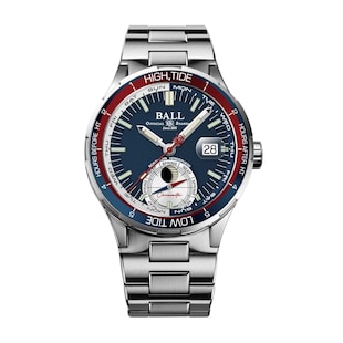 BALL Roadmaster Ocean Explorer 41mm Mens Watch Navy