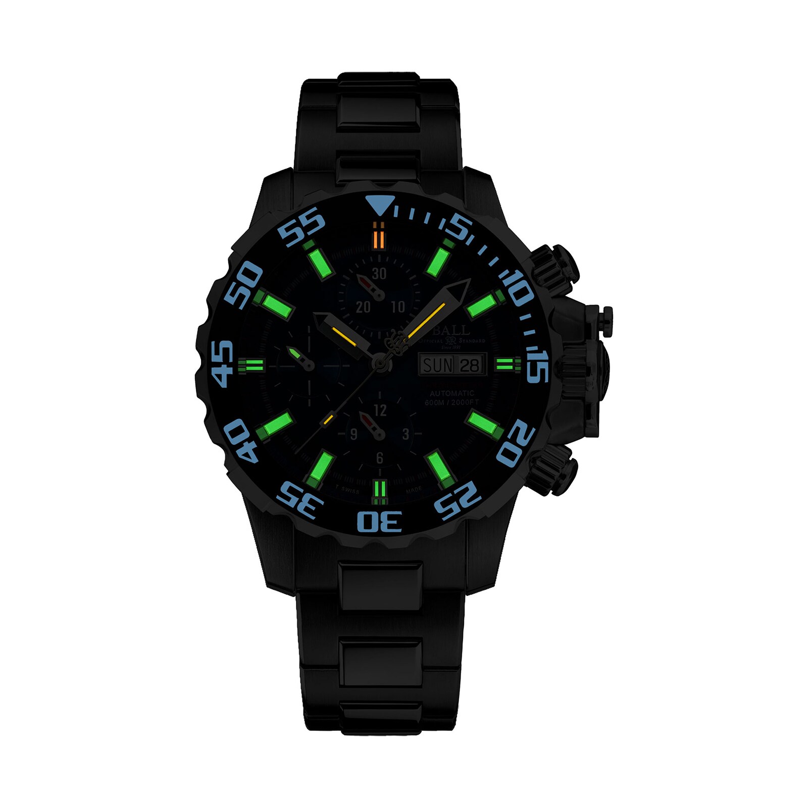 BALL Engineer Hydrocarbon AeroGMT II 40mm Mens Watch Black And Red BALL Engineer Hydrocarbon AeroGMT II 40mm Mens Watch Black And Red