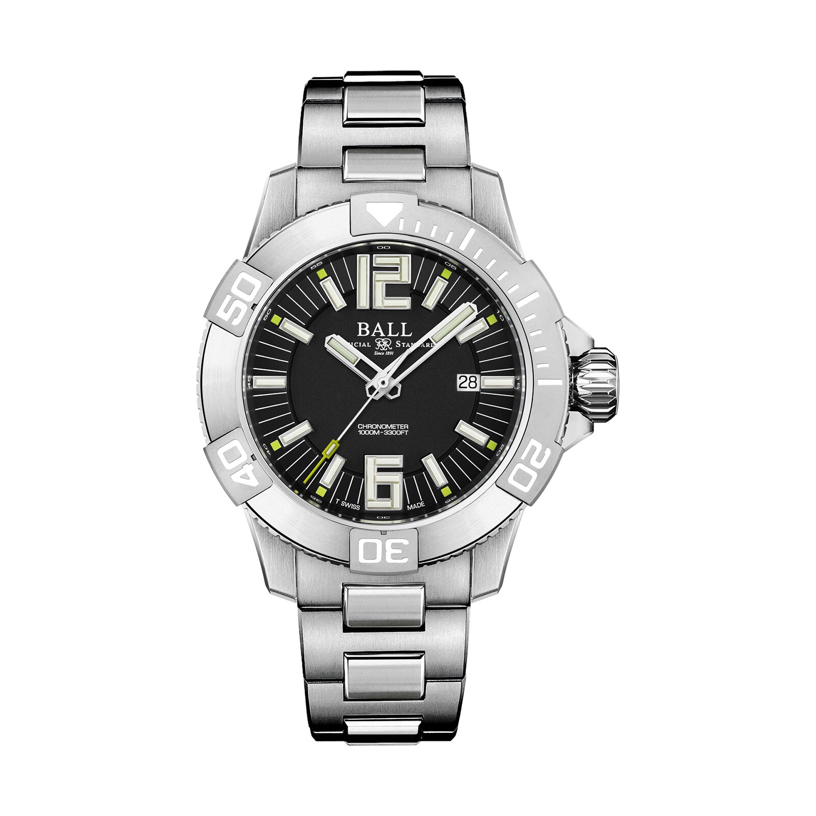 BALL Engineer Hydrocarbon DeepQUEST II 42mm Mens Watch Black BALL Engineer Hydrocarbon DeepQUEST II 42mm Mens Watch Black