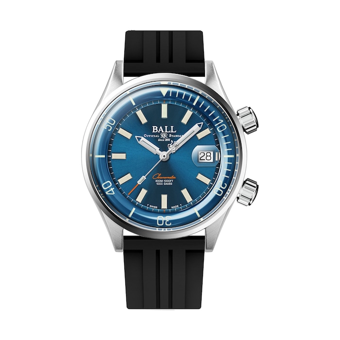 BALL Engineer Master II Diver Chronometer 42mm Limited Edition Mens Watch Blue