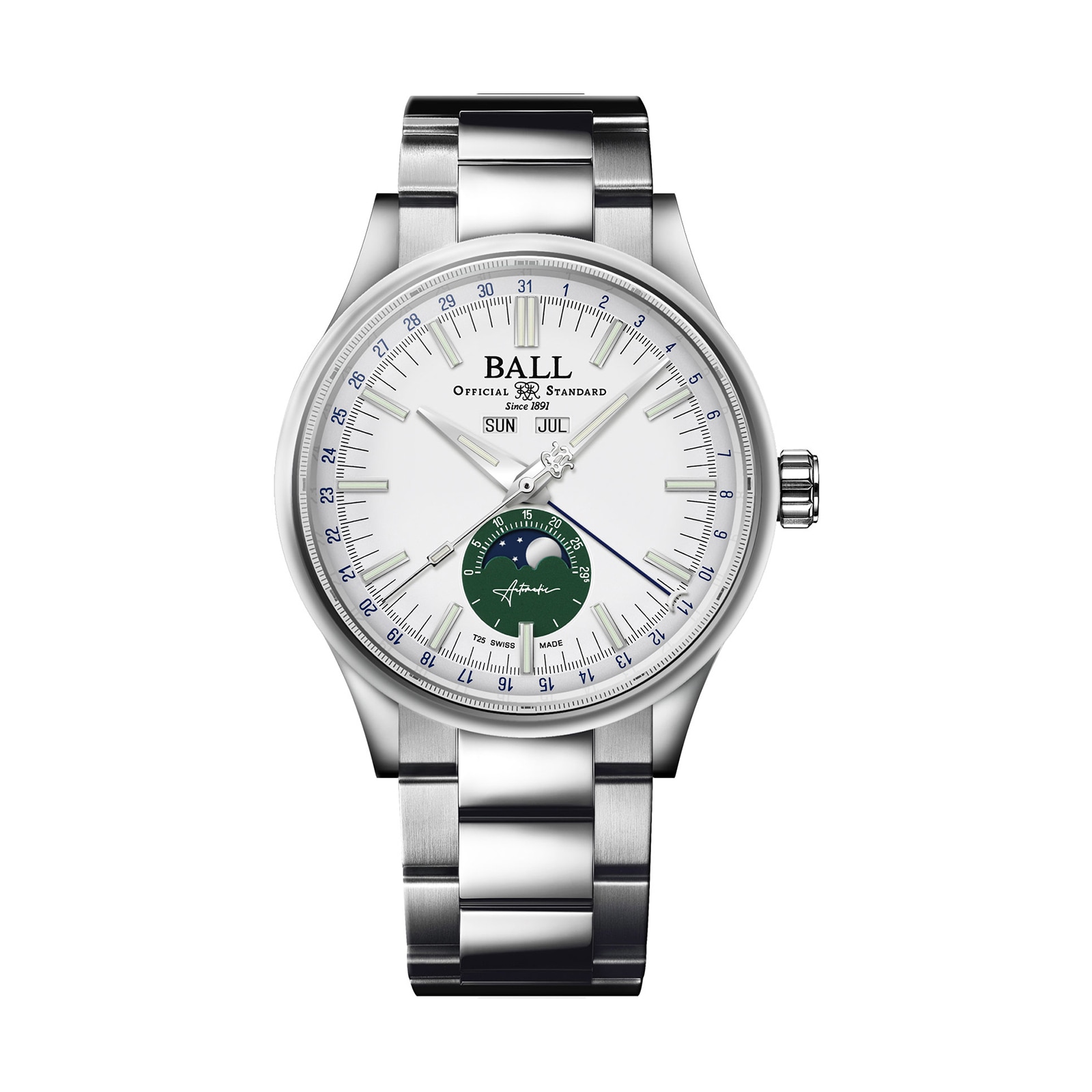 Engineer II 40mm Limited Edition Mens Watch White and Green