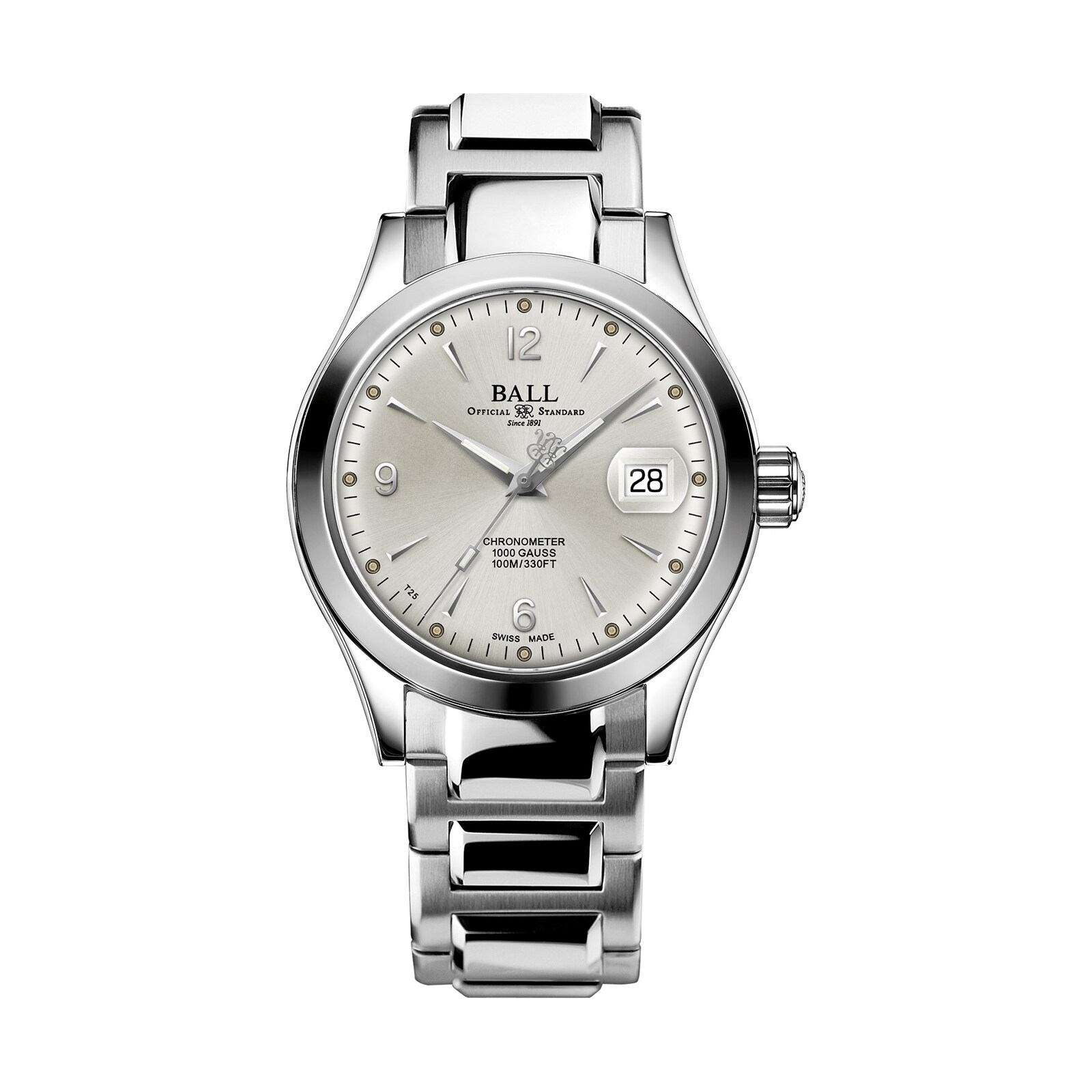 BALL Engineer III Ohio Chronometer 40mm Limited Edition Mens Watch White