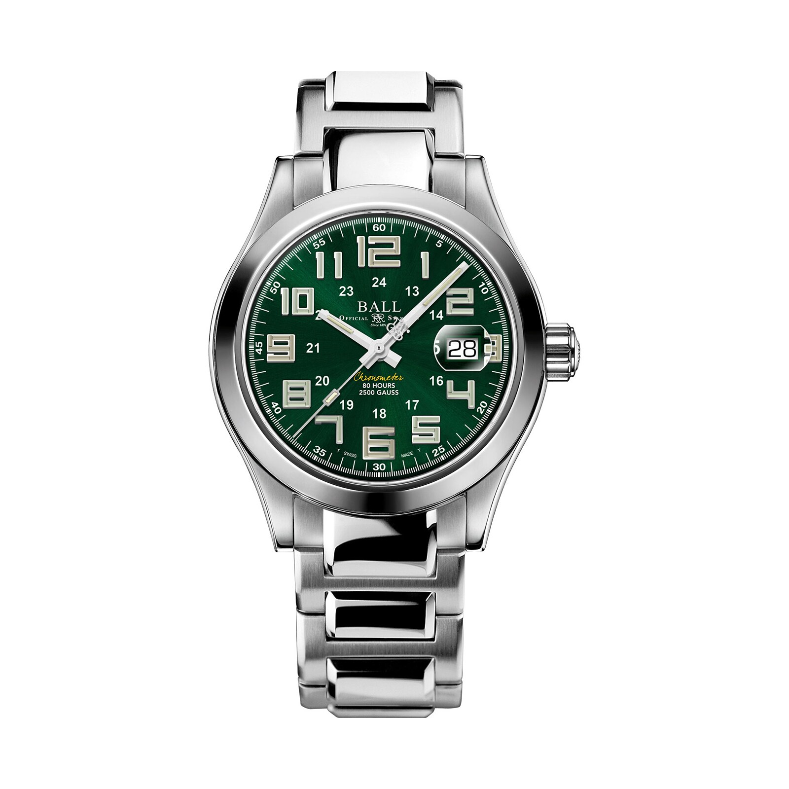 BALL Engineer M Poiner 40mm Limited Edition Mens Watch Green BALL Engineer M Poiner 40mm Limited Edition Mens Watch Green