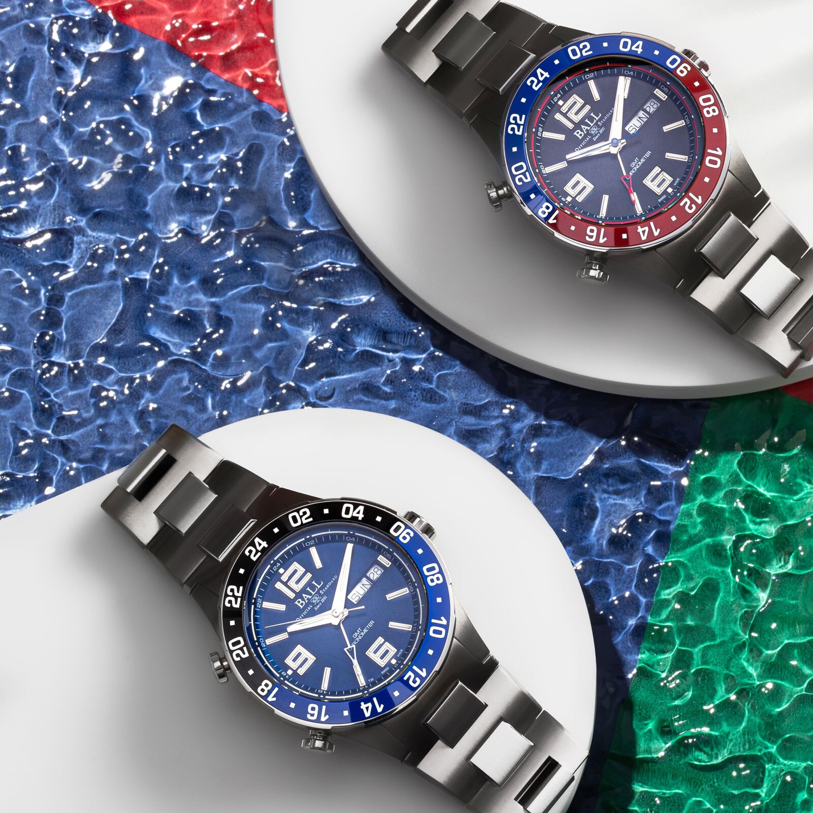 BALL Roadmaster Marine GMT Ceramic 40mm Limited Edition Mens Watch Black