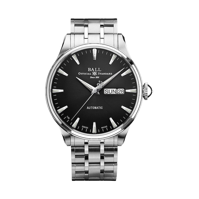 BALL Trainmaster Eternity Automatic 39.5mm Mens Watch Black