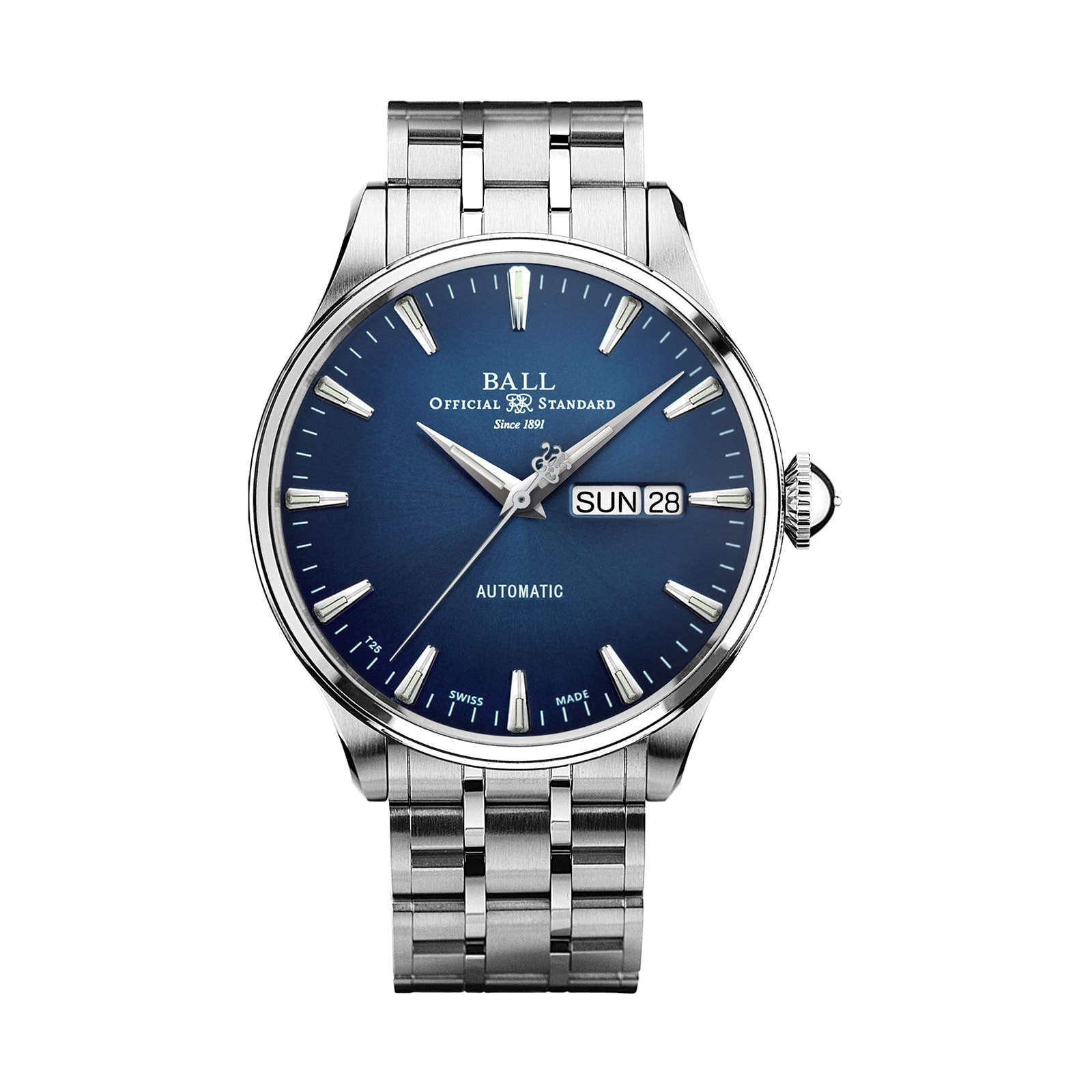 BALL Trainmaster Eternity Automatic 39.5mm Mens Watch Blue