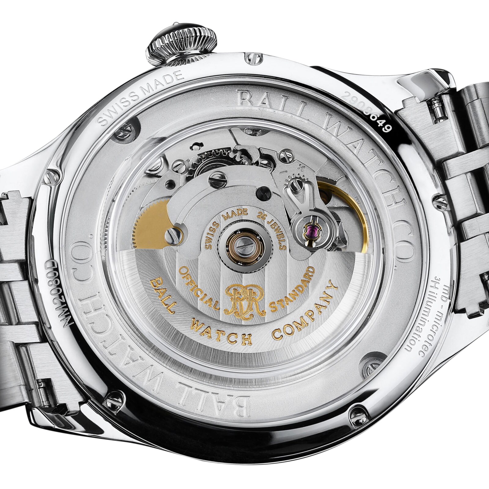 BALL Trainmaster Eternity Automatic 39.5mm Mens Watch Blue