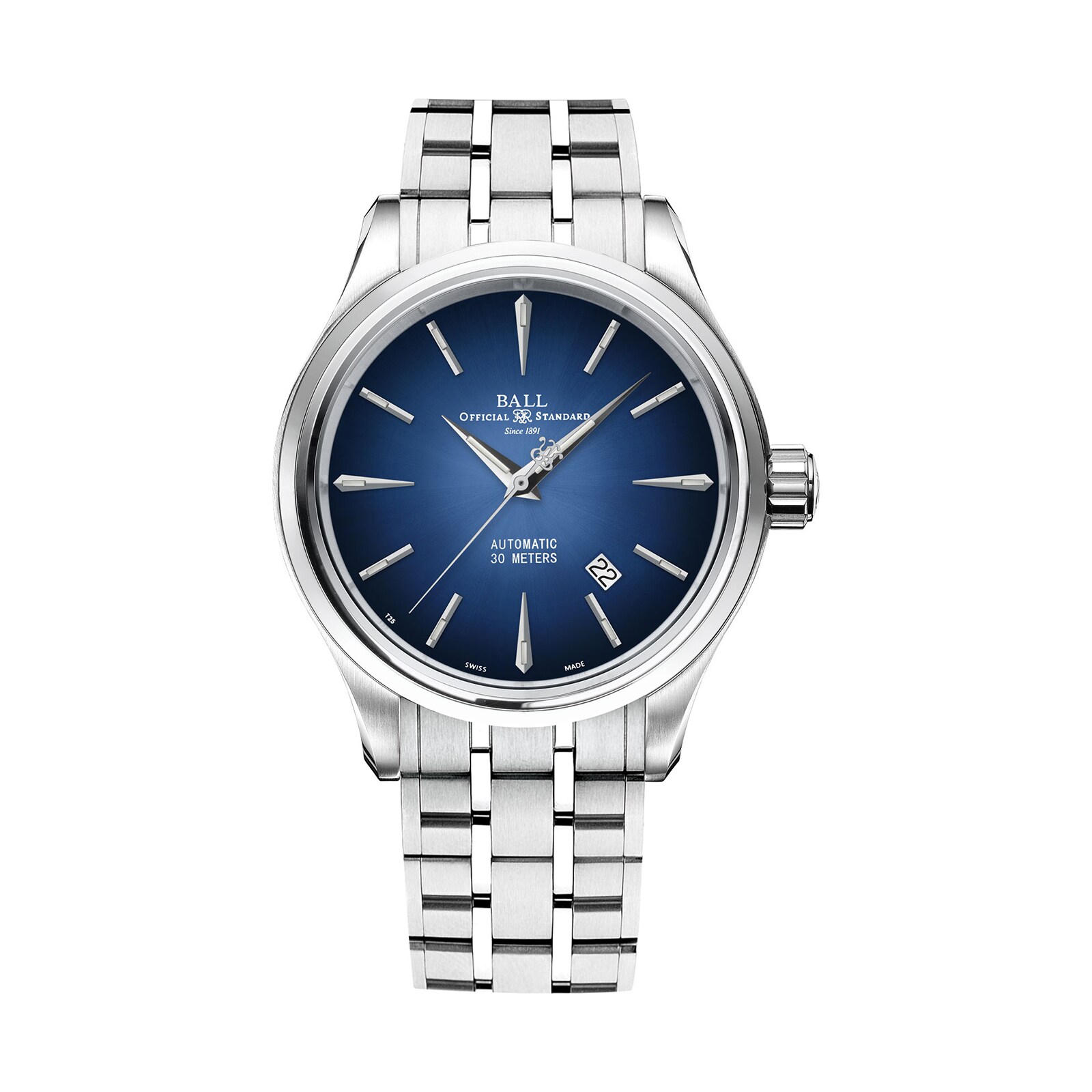 BALL Trainmaster Legend 40mm Mens Watch Blue
