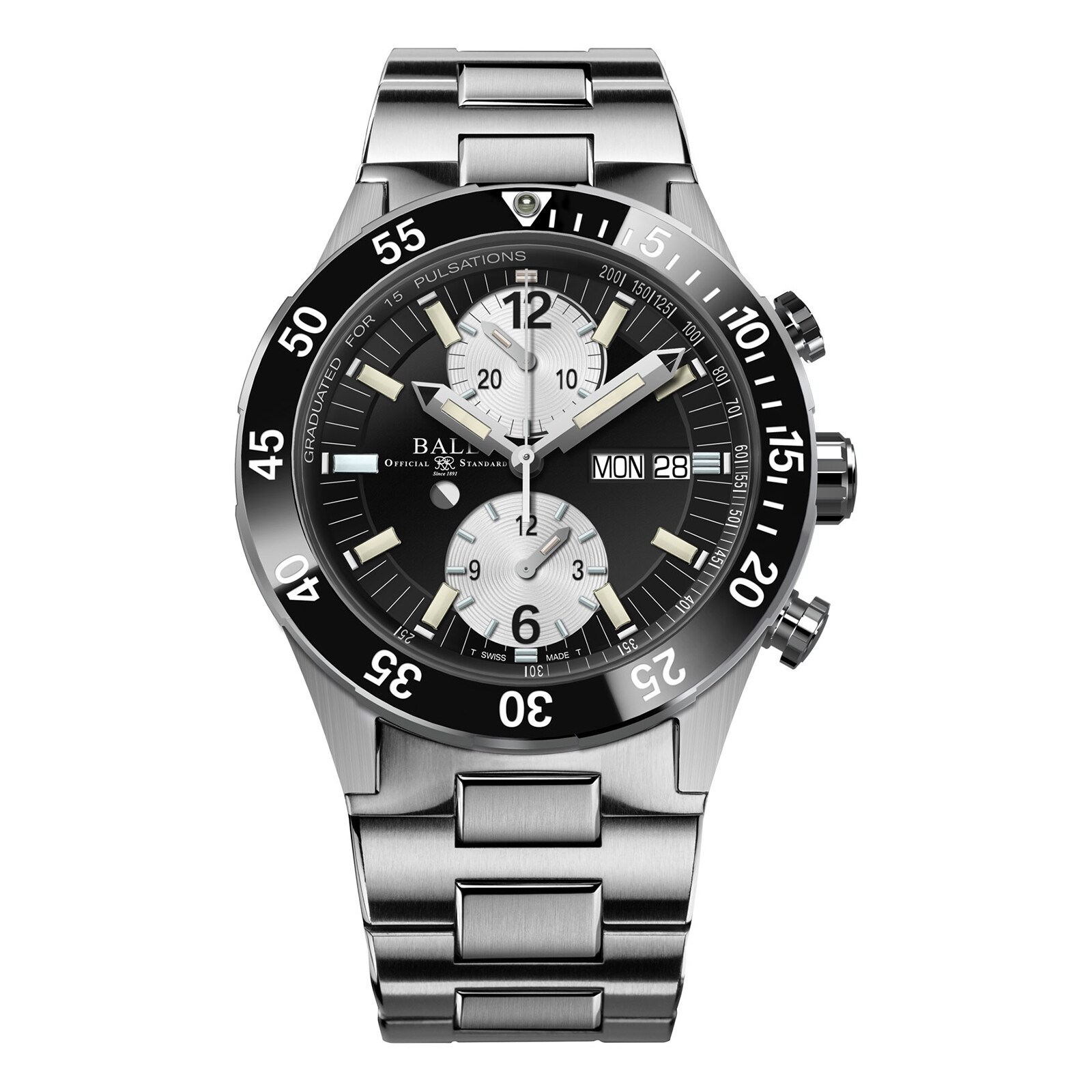 BALL Roadmaster Rescue 42mm Limited Edition Mens Watch Black BALL Roadmaster Rescue 42mm Limited Edition Mens Watch Black