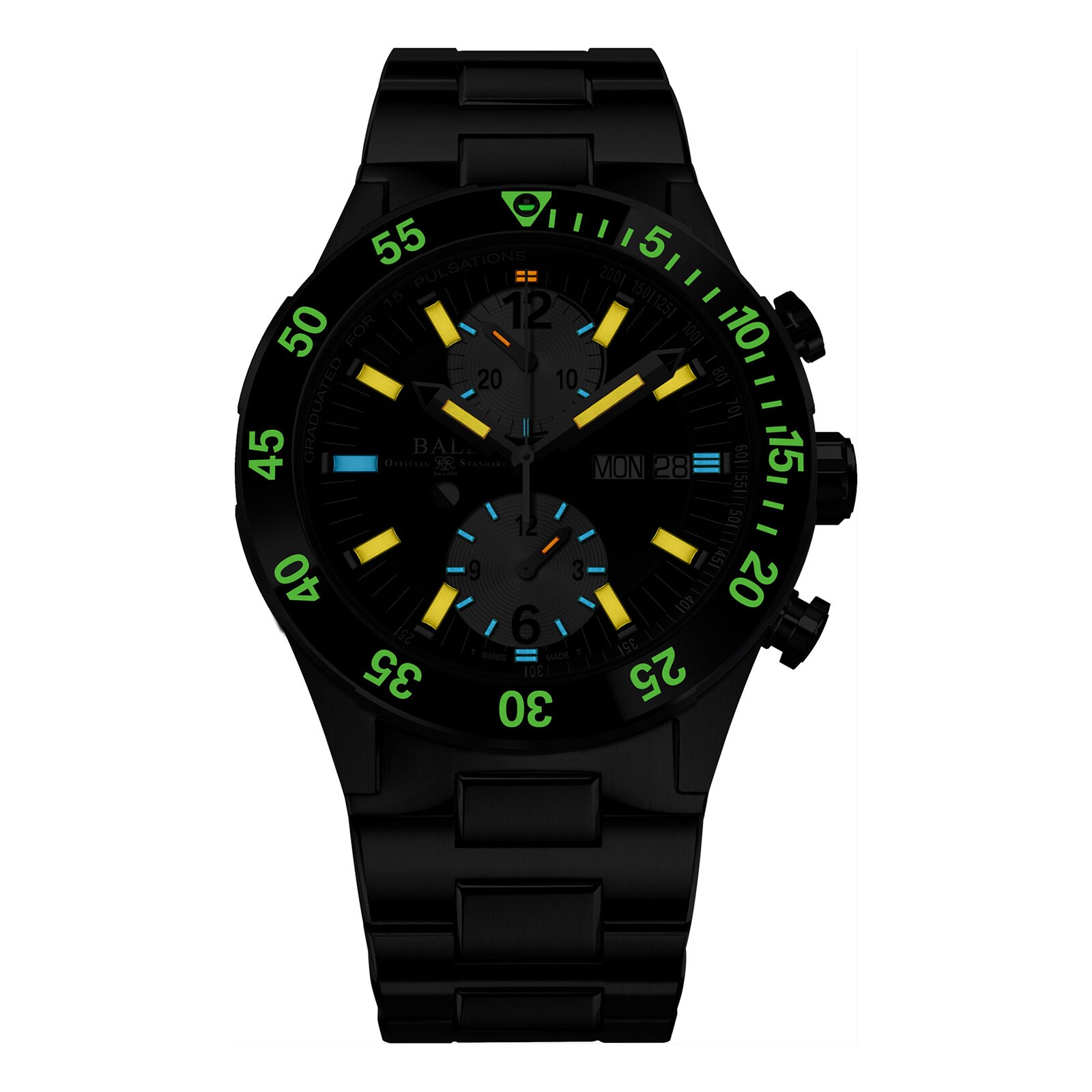 BALL Roadmaster Rescue 42mm Limited Edition Mens Watch Black BALL Roadmaster Rescue 42mm Limited Edition Mens Watch Black