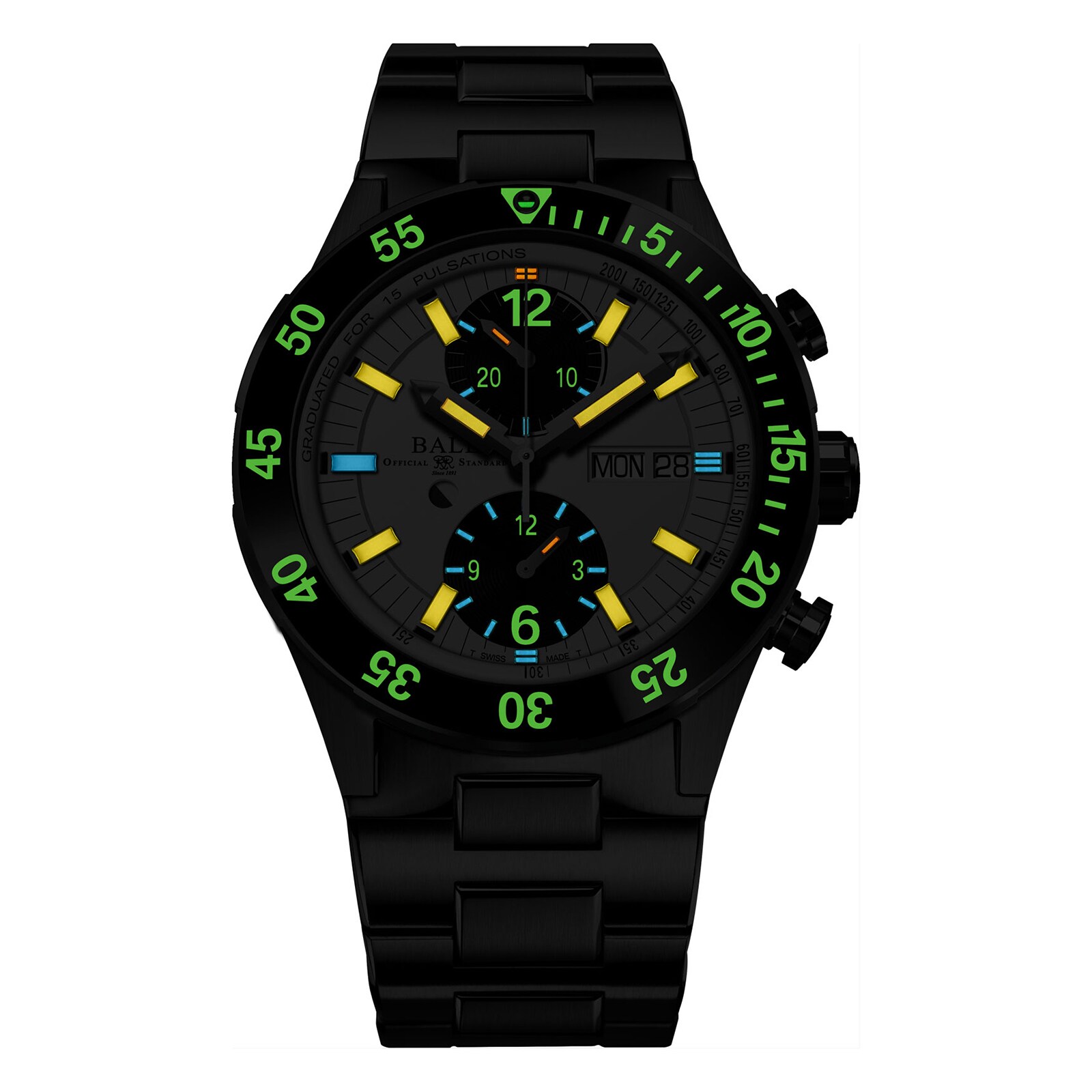 BALL Roadmaster Rescue 42mm Limited Edition Mens Watch White BALL Roadmaster Rescue 42mm Limited Edition Mens Watch White