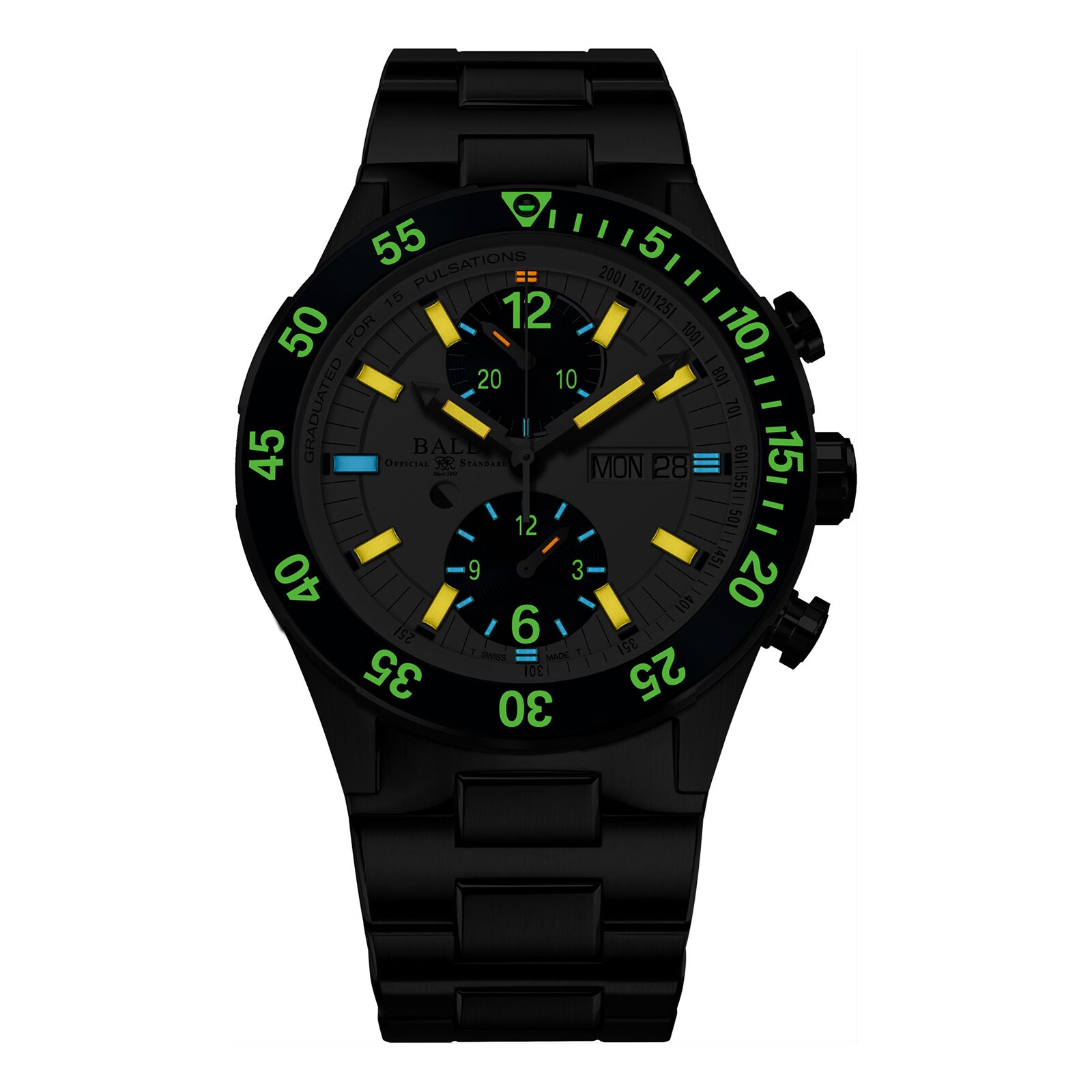 BALL Roadmaster Rescue 42mm Limited Edition Mens Watch White BALL Roadmaster Rescue 42mm Limited Edition Mens Watch White