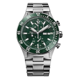 BALL Roadmaster Rescue 42mm Limited Edition Mens Watch Green
