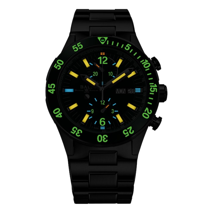 BALL Roadmaster Rescue 42mm Limited Edition Mens Watch Green