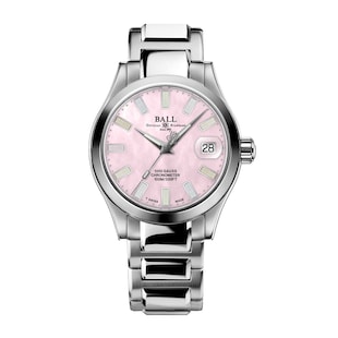 BALL Engineer III Marvelight Chronometer 36mm Watch Pink