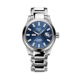 18820106 - Engineer III Marvelight Chronometer Day-Date 40mm Mens Watch Blue