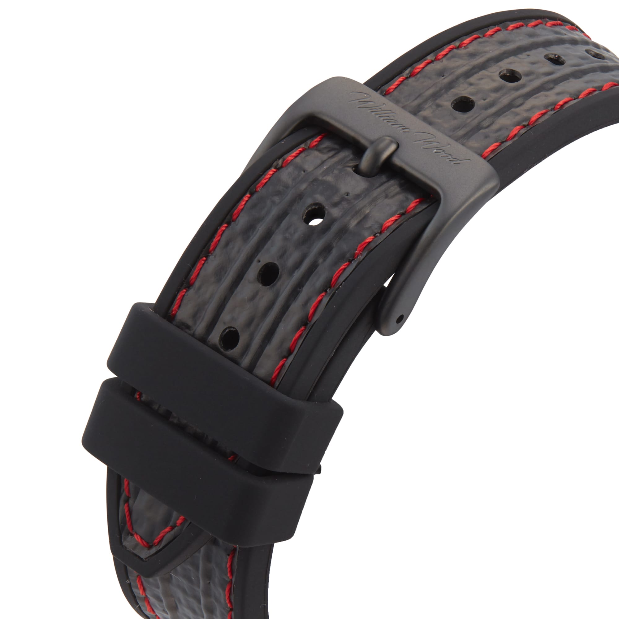 William Wood Watches Fearless Red 39mm Mens Watch William Wood Watches Fearless Red 39mm Mens Watch