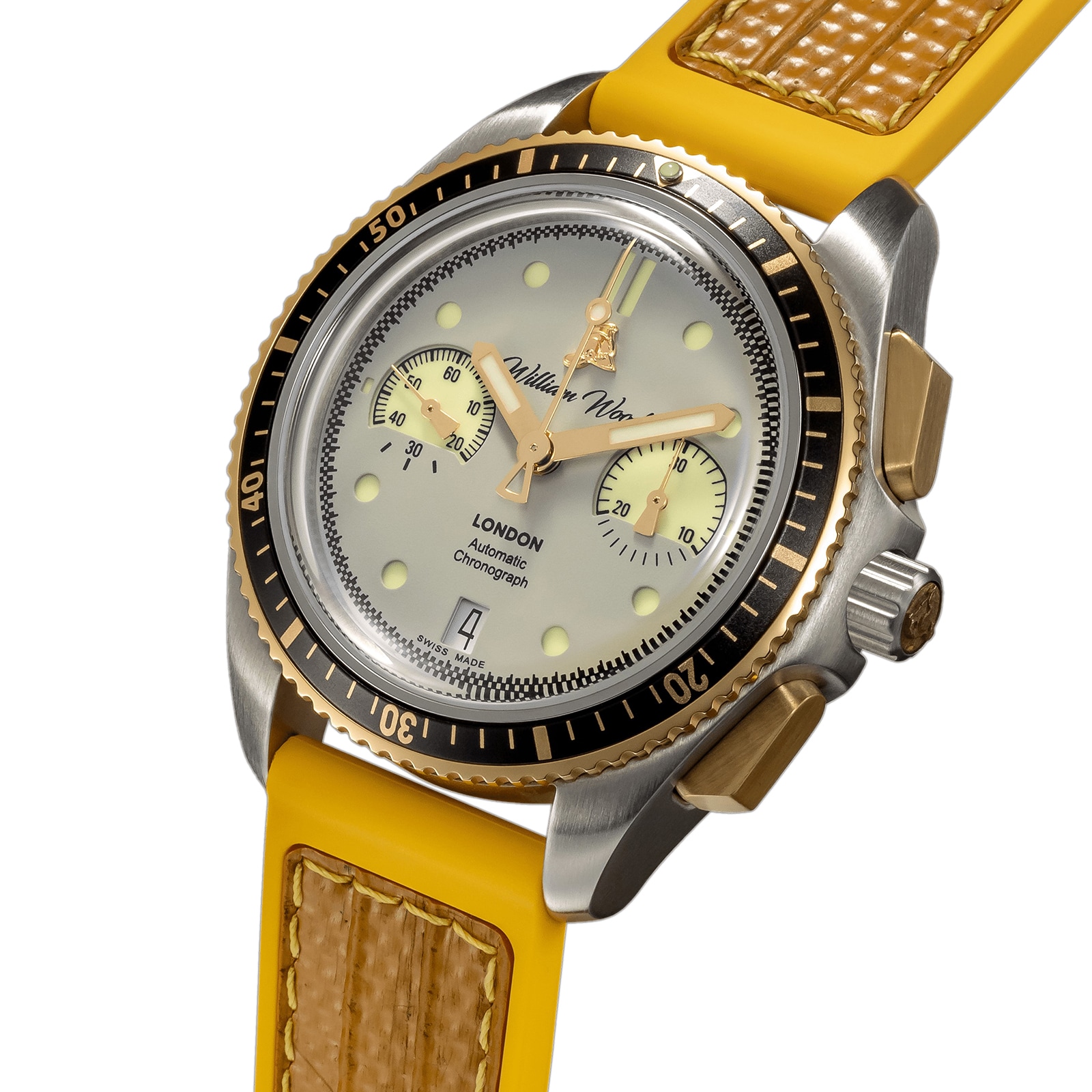 William Wood Watches Triumph Collection Fuel 41mm Mens Watch