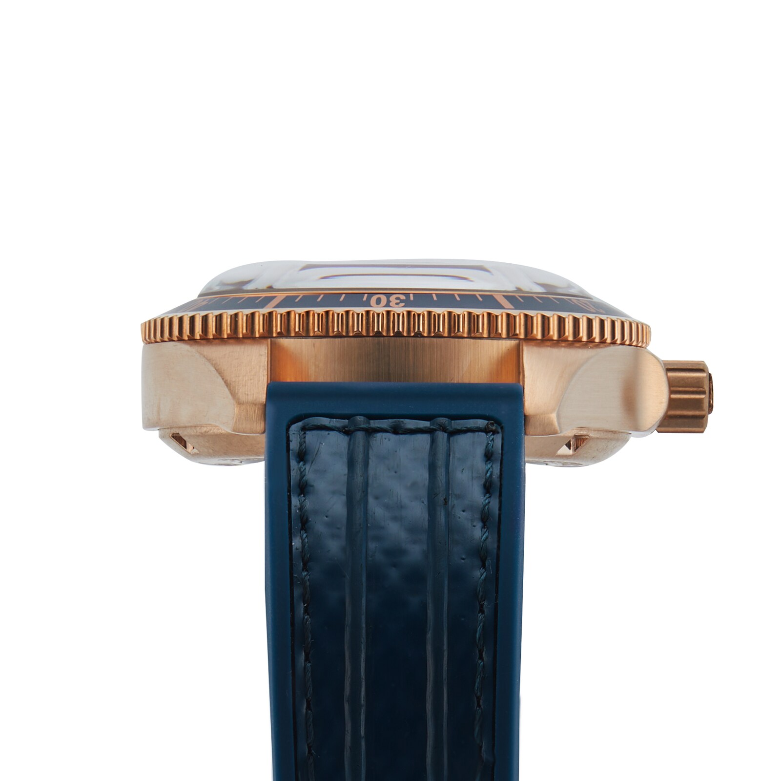 William Wood Watches Valiant Collection Bronze Sapphire 41mm Mens Watch