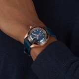 William Wood Watches Valiant Collection Bronze Sapphire 41mm Mens Watch