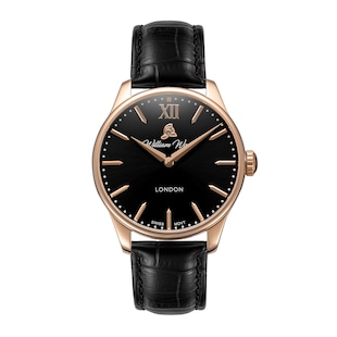 William Wood Watches Chivalrous Collection Rose Gold 41mm Mens Watch