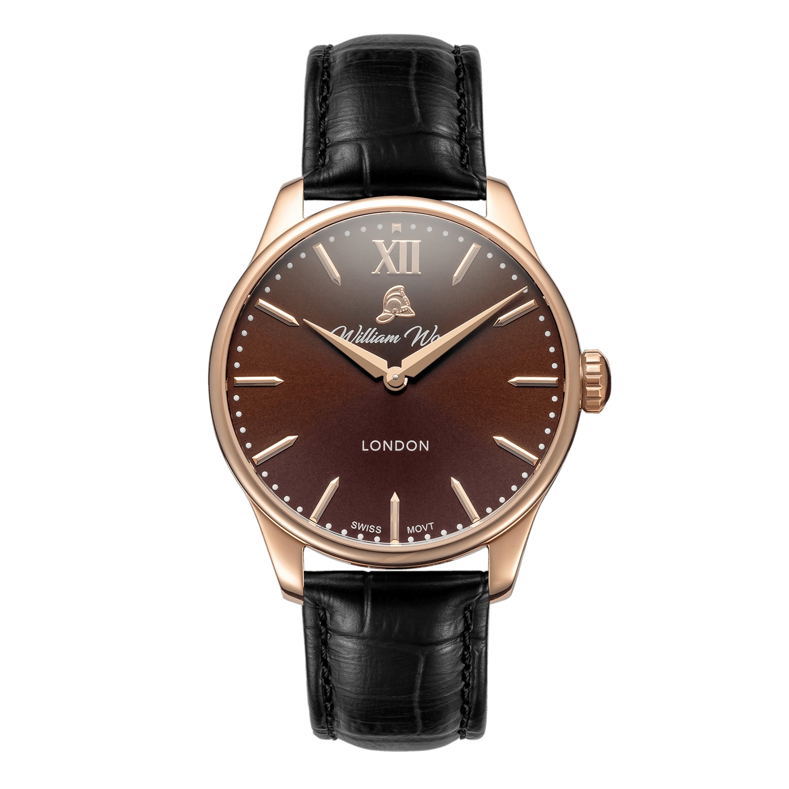 Chivalrous Collection Chocolate 41mm Mens Watch