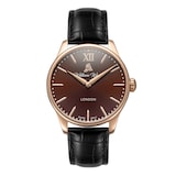 William Wood Watches Chivalrous Collection Chocolate 41mm Mens Watch