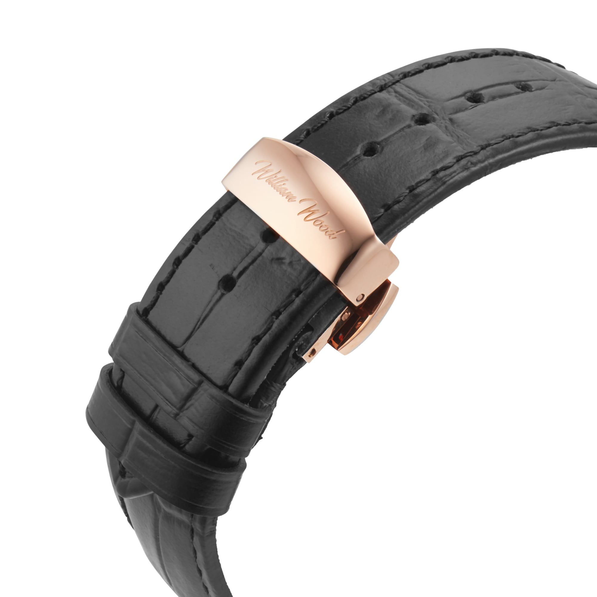 William Wood Watches Chivalrous Collection Chocolate 41mm Mens Watch William Wood Watches Chivalrous Collection Chocolate 41mm Mens Watch