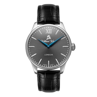 William Wood Watches Chivalrous Collection Gun Metal 41mm Mens Watch