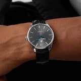 William Wood Watches Chivalrous Collection Gun Metal 41mm Mens Watch