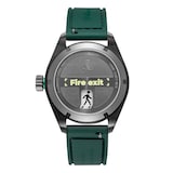 William Wood Fire Exit Man 41mm Mens Watch Green