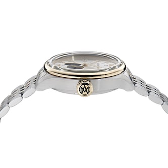 Aston Martin Automatic 41mm Mens Watch Silver Dial