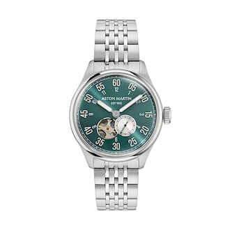 Aston Martin AML Timeless Automatic 41mm Mens Watch Green Dial