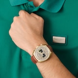 Aston Martin Quartz 43mm Mens Watch Champagne Dial