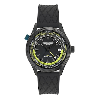 Aston Martin AML Icon Quartz 41mm Mens Watch Black Dial