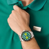 Aston Martin Quartz 44mm Mens Watch Green Dial