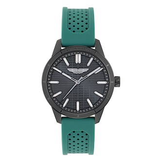 Aston Martin AML Icon Quartz 39mm Mens Watch Black Dial