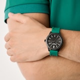 Aston Martin Quartz 38mm Mens Watch Black Dial