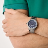 Aston Martin Quartz 38mm Mens Watch Blue Dial