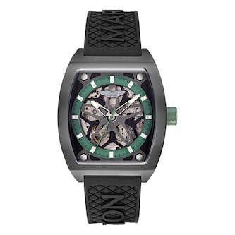 Aston Martin AML Thrill Automatic 41mm Mens Watch Green Dial