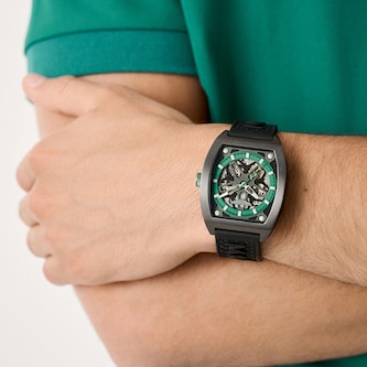 Aston Martin AML Thrill Automatic 41mm Mens Watch Green Dial