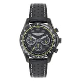 Aston Martin Quartz 42mm Mens Watch Black Dial