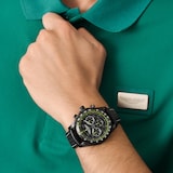 Aston Martin Quartz 42mm Mens Watch Black Dial