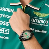 Aston Martin Aramco Formula One ™ Team Quartz 43mm Mens Watch White Dial